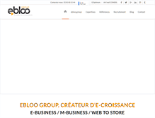 Tablet Screenshot of ebloo-group.com